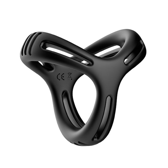 ruff GEAR Silicone Snug Fit Air Cock and Ball Ring Black