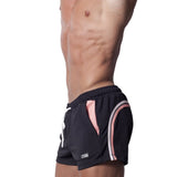 Alexander Cobb Double Stripe Gym Short Black