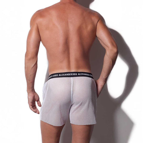 Alexander Cobb Expose Mesh Short White
