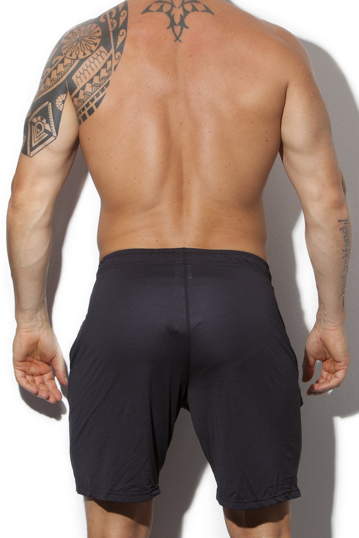 Alexander Cobb Mesh Sport Short Black - FETCH