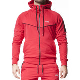 Alexander Cobb Sport Zipper Hoody Red