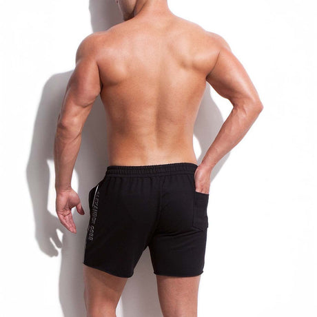 Alexander Cobb Sports Long Short Black - Back