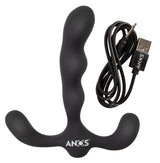 Anos Flexible 3 Motor Prostate Stimulator Black