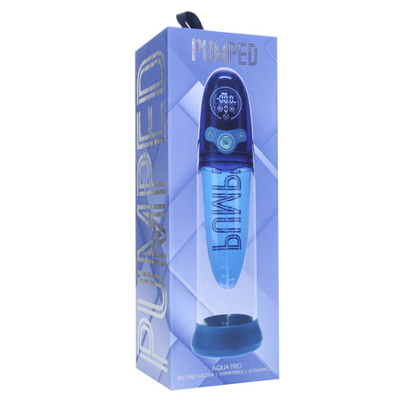 Pumped Aqua Pro Submersible Automatic Cock Pump Blue