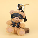 Archie Jnr The Bondage Bear 4" Inch Key Ring