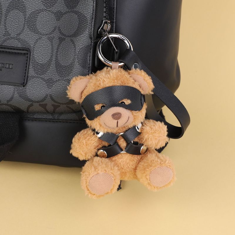 Archie Jnr The Bondage Bear 4" Inch Key Ring