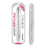 Mr. Rude Crystal Jellies Realistic Double Ended Dildo 12"