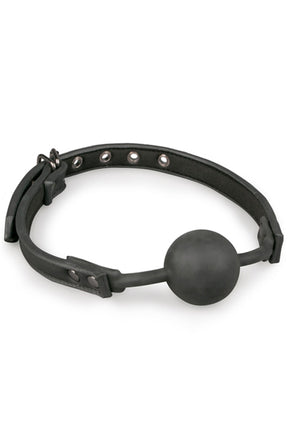 EasyToys Ball Gag with Silicone Ball Black