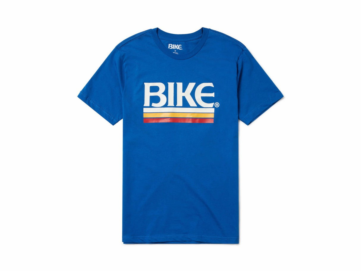 BIKE Logo T Shirt Royal Blue