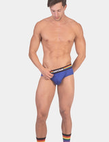 Barcode Berlin Backless Pride Brief Blue