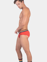 Barcode Berlin Backless Pride Brief Red