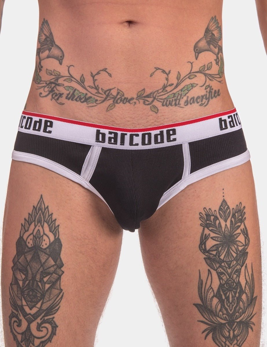 Barcode Berlin Brief Kai Black White