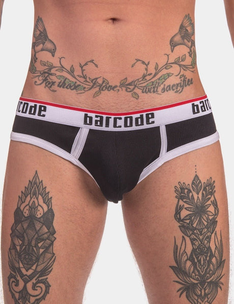Barcode Berlin Brief Kai Black White