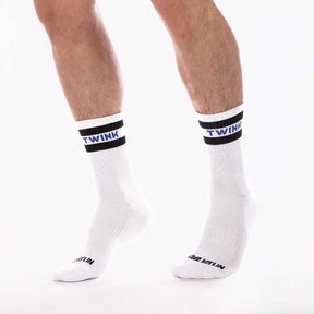 Barcode Berlin Fashion Half Socks Twink White Black
