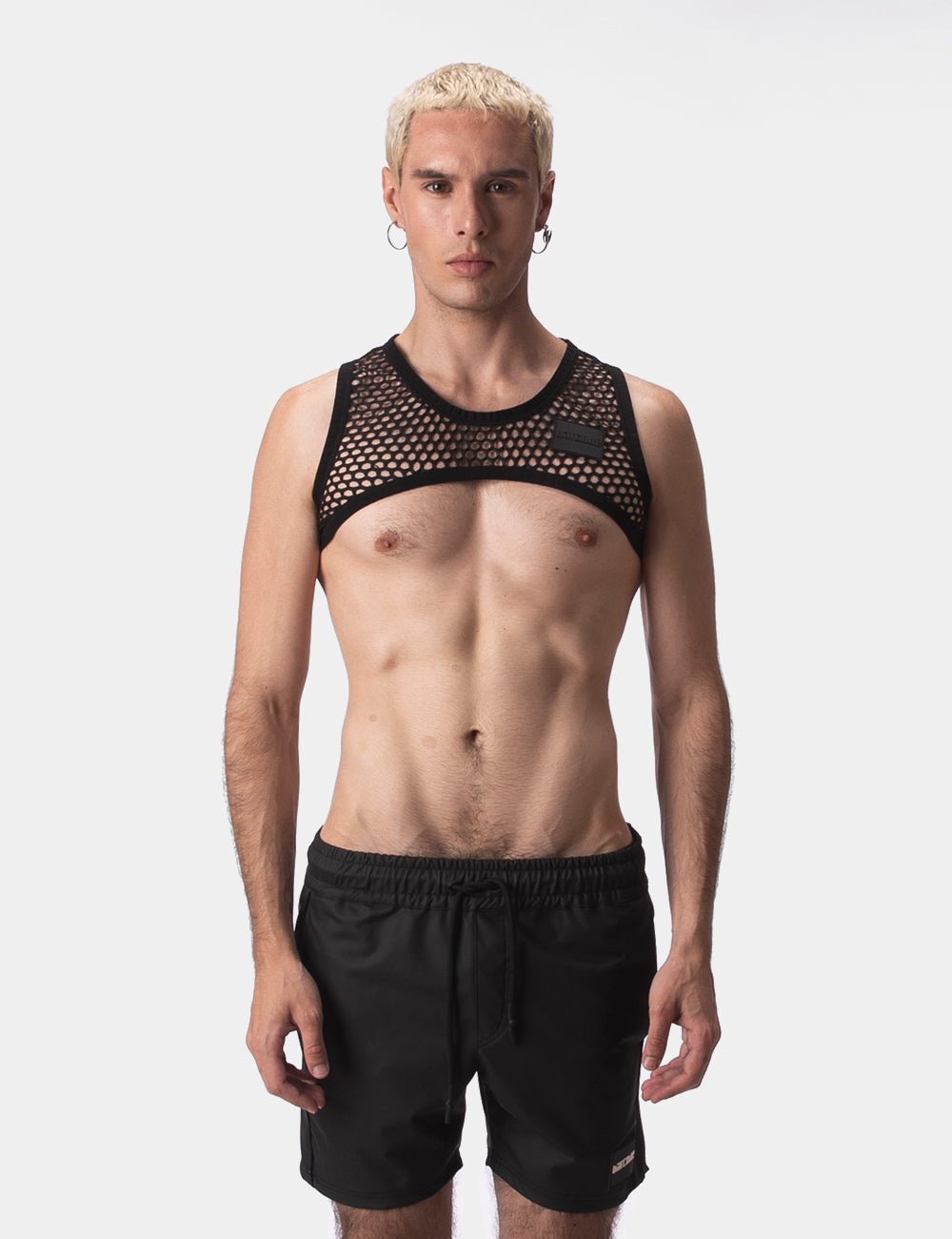 Barcode Berlin Fetish Short Labio Black - FETCH