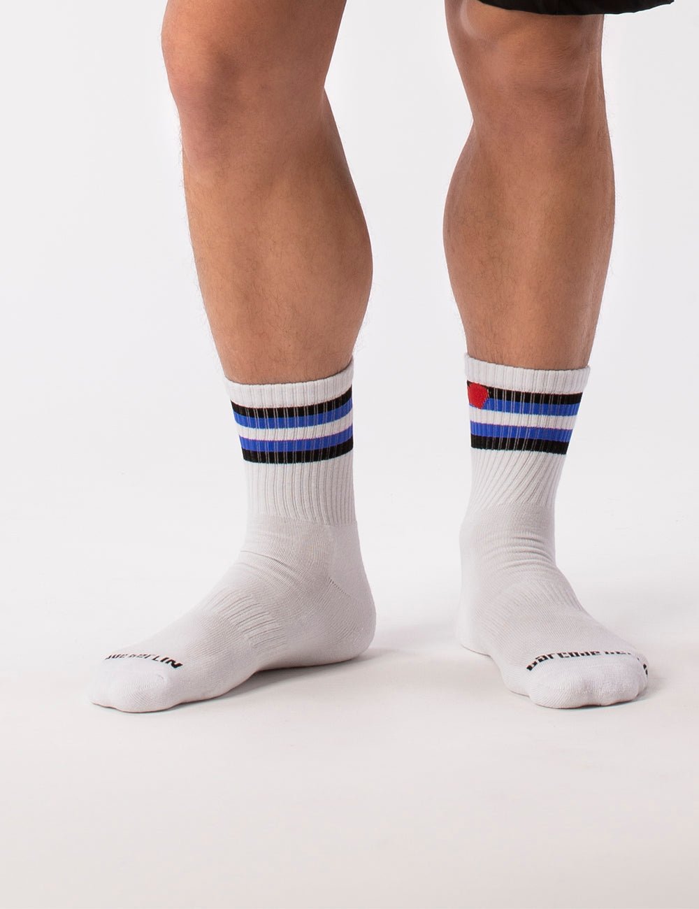 Barcode Berlin Half Socks Leather - FETCH