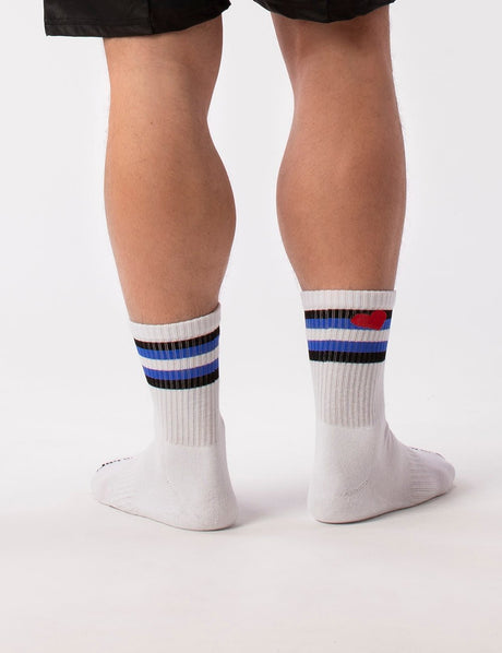 Barcode Berlin Half Socks Leather - FETCH