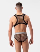 Barcode Berlin Mesh Brief Nursu White Black