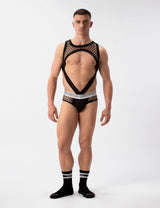 Barcode Berlin Mesh Harness Almas Black - FETCH