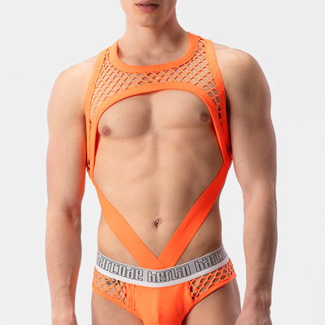 Barcode Berlin Mesh Harness Almas Neon Orange