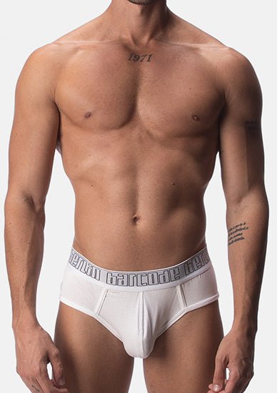 Barcode Berlin Modal Backless Brief Aoki White