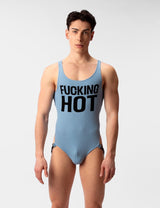 Barcode Berlin Rib Body Fucking Hot Blue Beige