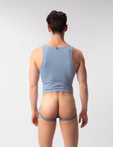 Barcode Berlin Rib Body Fucking Hot Blue Beige