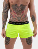 Barcode Berlin Short Riva Neon Green