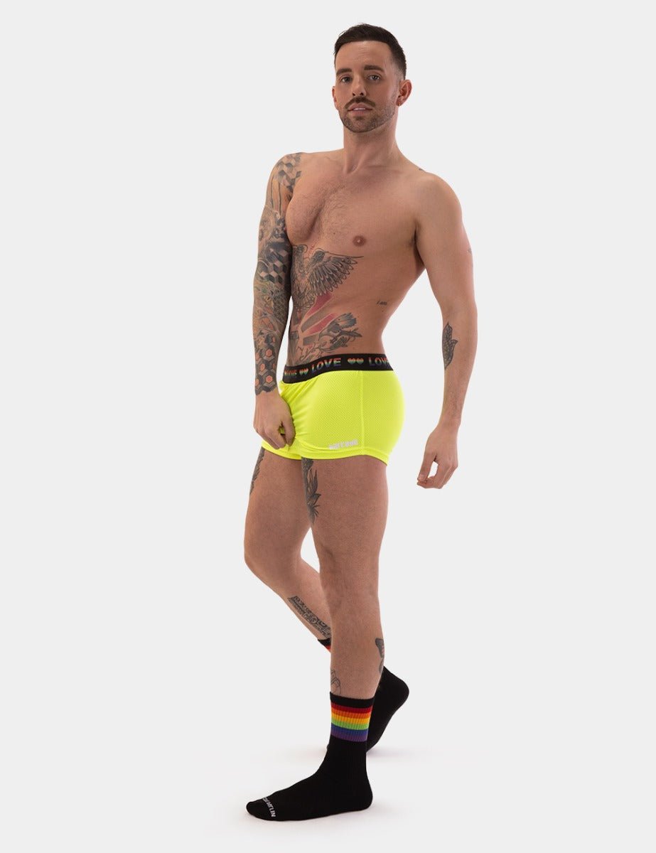 Barcode Berlin Short Riva Neon Green