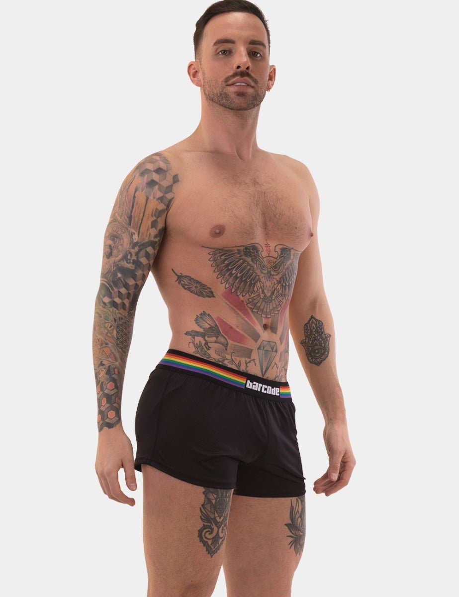 Barcode Berlin Short Riva Pride Black