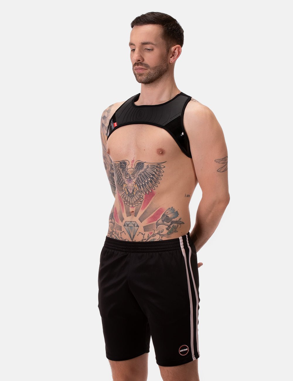 Barcode Berlin Short Tubor Black - FETCH