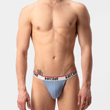 Barcode Berlin Thong Miran Blue Beige