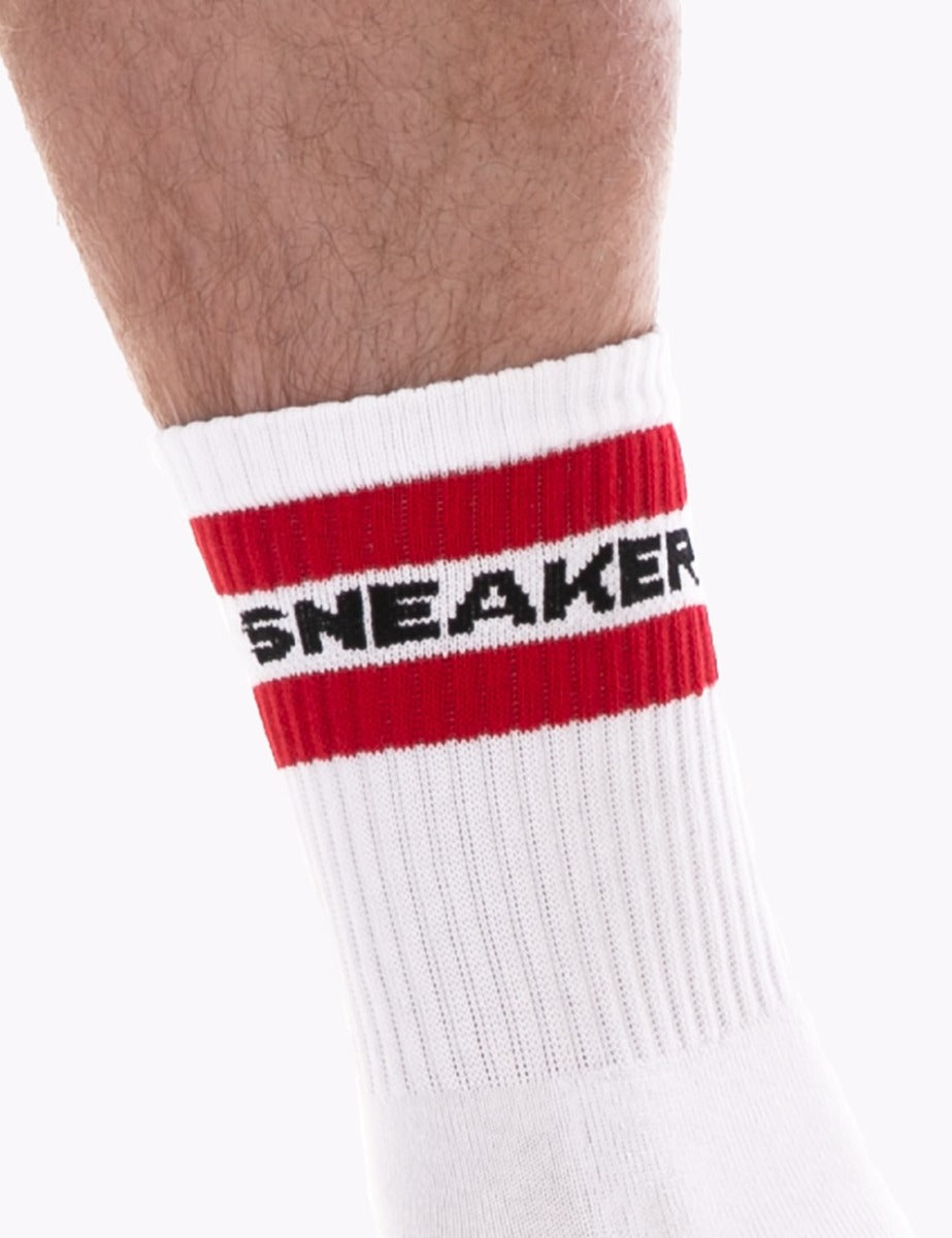 Barcode Berlin Fashion Half Socks Sneaker White Red