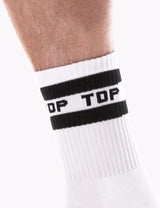 Barcode Berlin Fashion Half Socks Top White Black