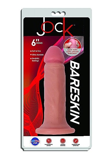 Bareskin Dildo 6 Inch Light