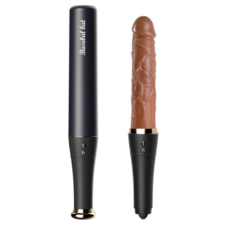 Baseball Bat Thrusting Dildo 7 Inch