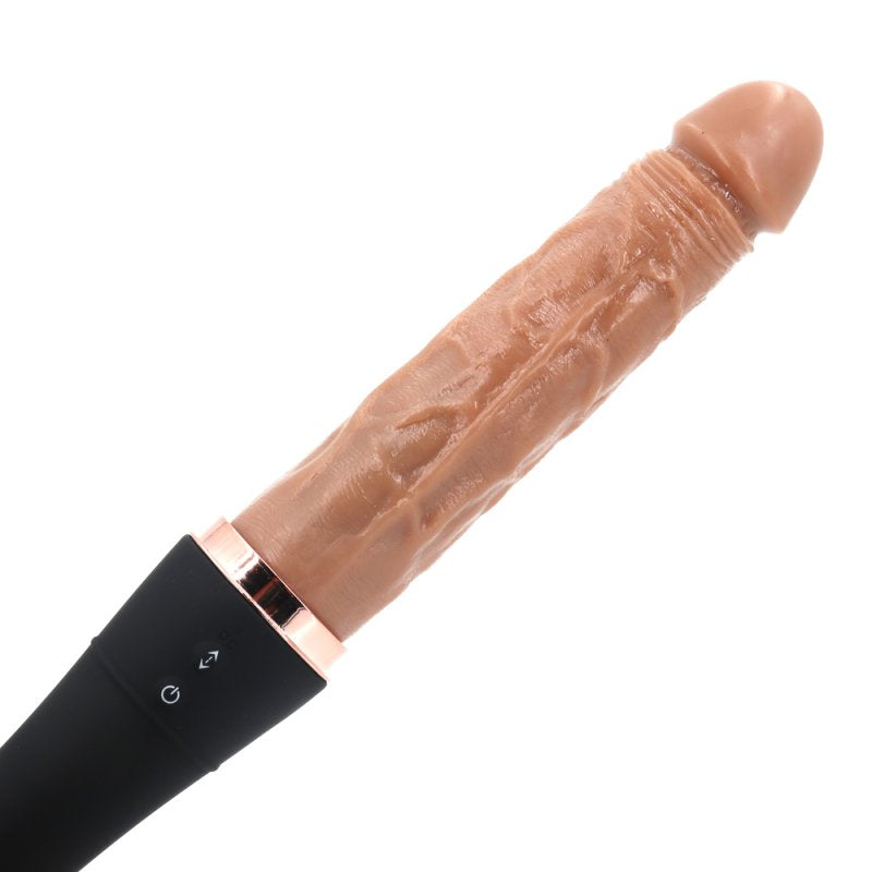 Baseball Bat Thrusting Dildo 7 Inch