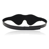 BASIXXX Leather Blindfold