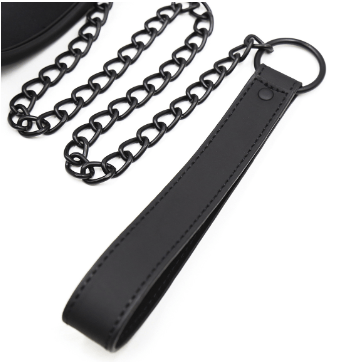 BASIXXX Collar and Leash Black