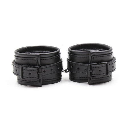 BASIXXX Faux Leather Wrist Cuffs