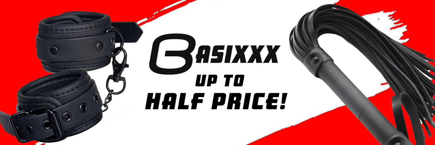 Basixxx up to Half Price BDSM Gear