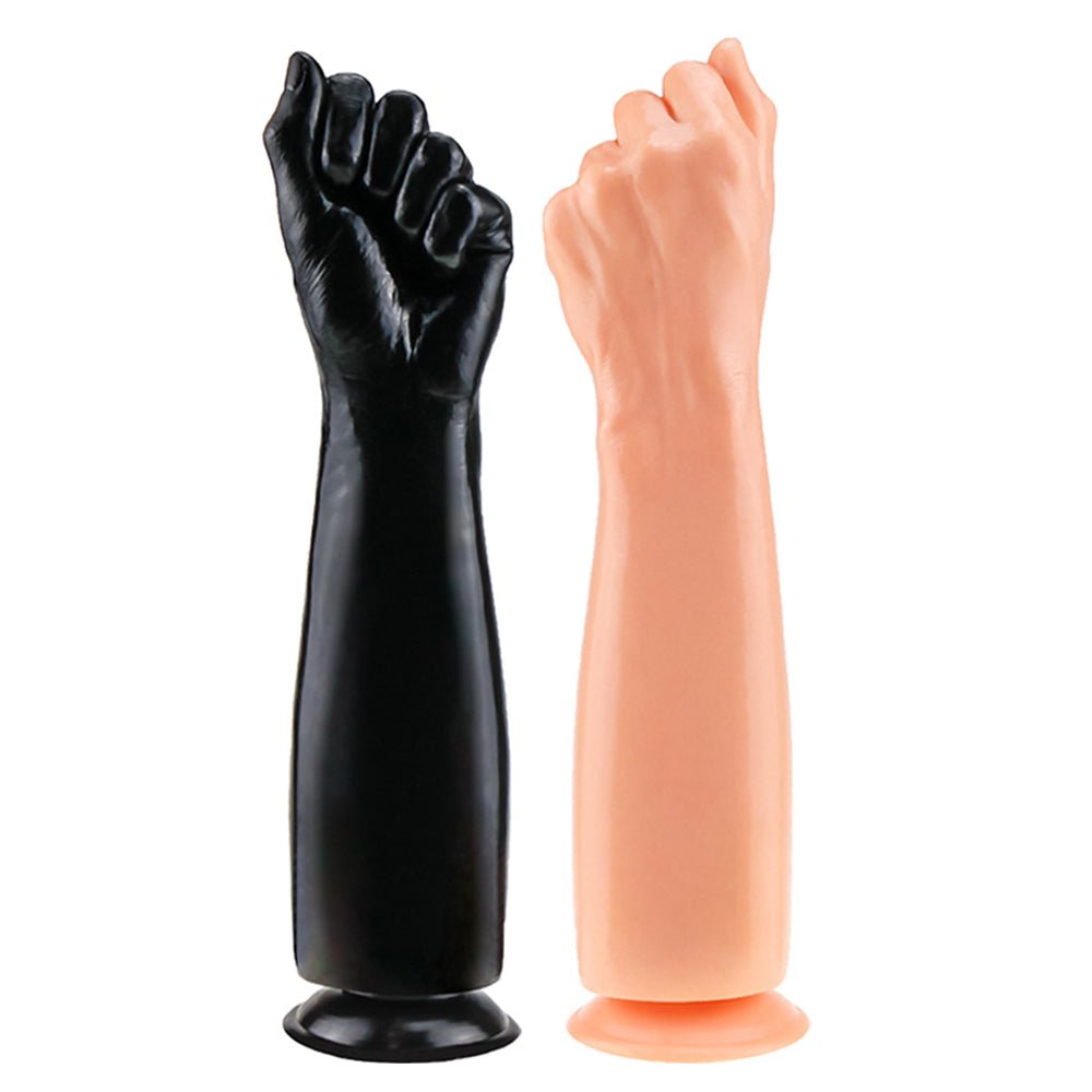 BASIXXX Realistic Arm FIST Dildo 13 Inch Light