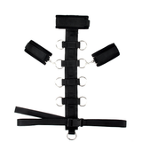 BASIXXX Nylon Neck to Wrist Restraint Black