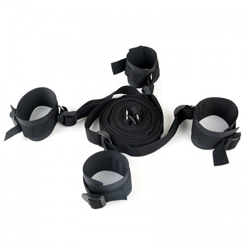 BASIXXX Nylon Under Bed Restraint Kit