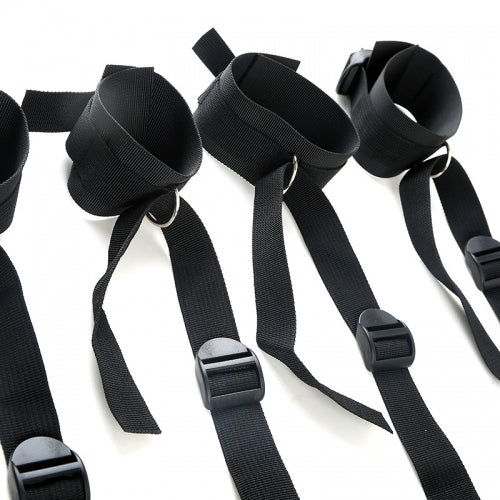 BASIXXX Nylon Under Bed Restraint Kit