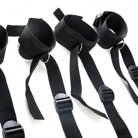 BASIXXX Nylon Under Bed Restraint Kit