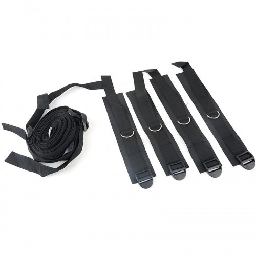 BASIXXX Nylon Under Bed Restraint Kit