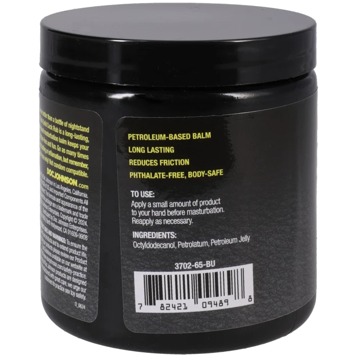 Doc Johnson Rock Solid Cock Rub Masturbation Balm