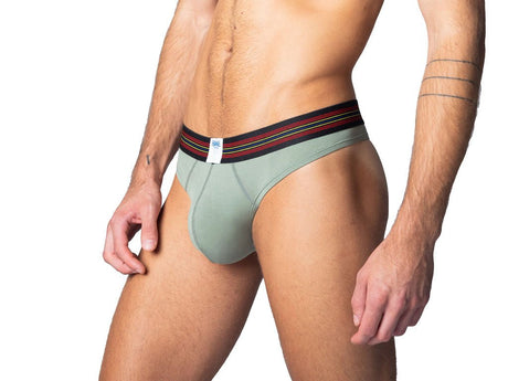 BIKE Active Thong Sage Green