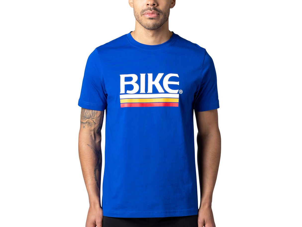 BIKE Logo T Shirt Royal Blue